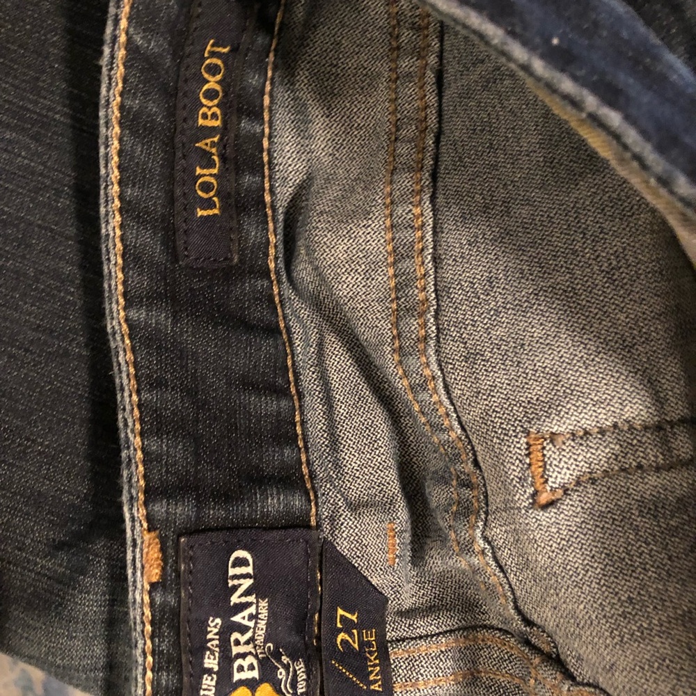 Dark was jeans